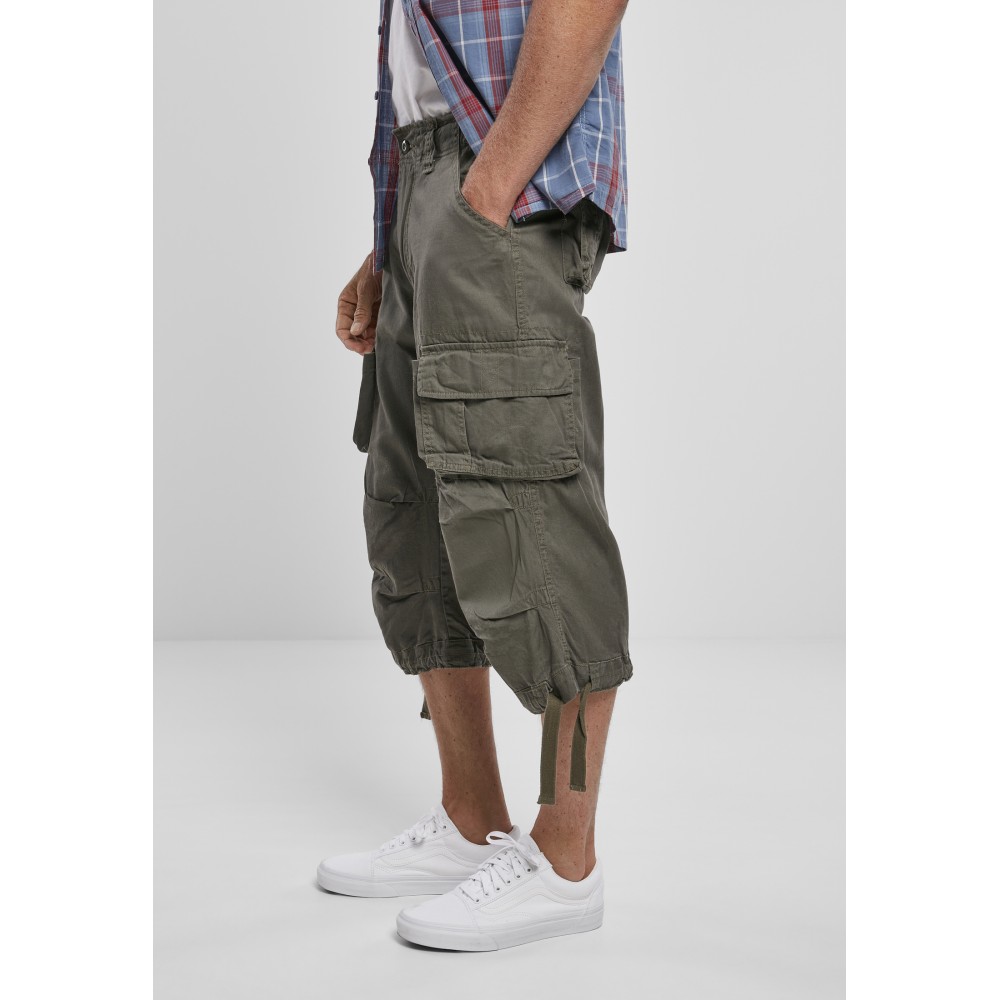 Brandit - Urban Legend Cargo Pantalon 3/4 - Vert